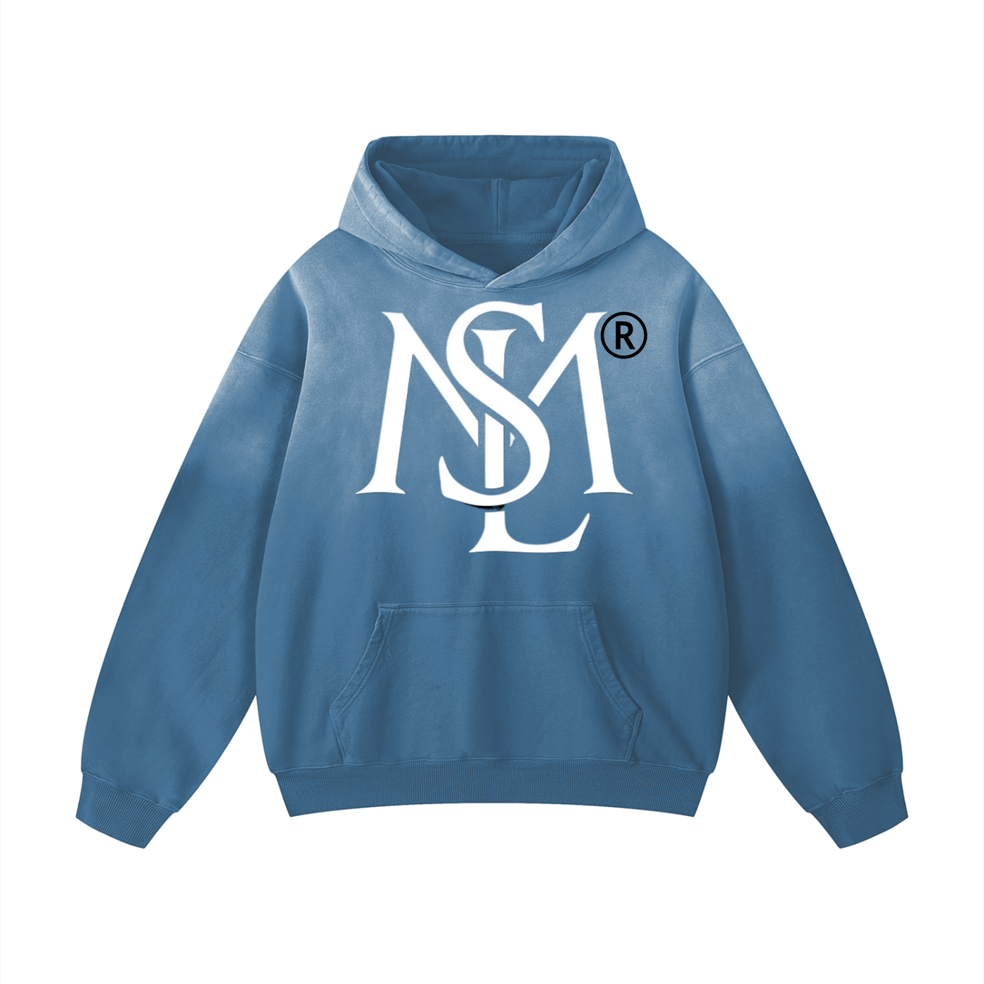 SML-Heavyweight Sunfade Oversized Hoodie