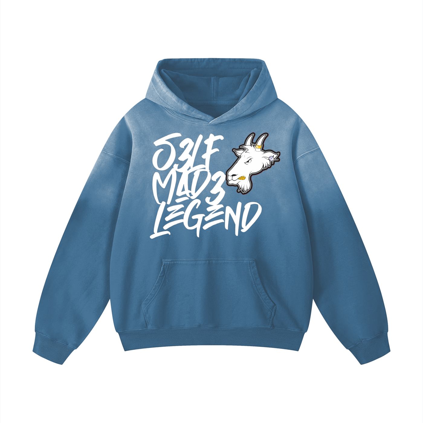 SML-Heavyweight Sunfade Oversized Hoodie