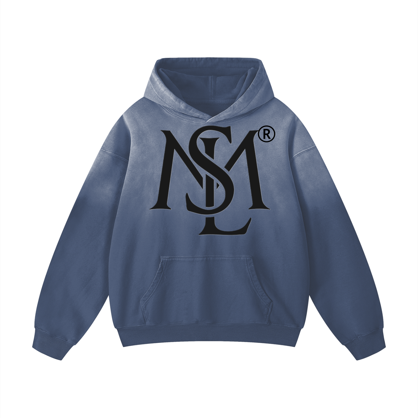 SML-Heavyweight Sunfade Oversized Hoodie