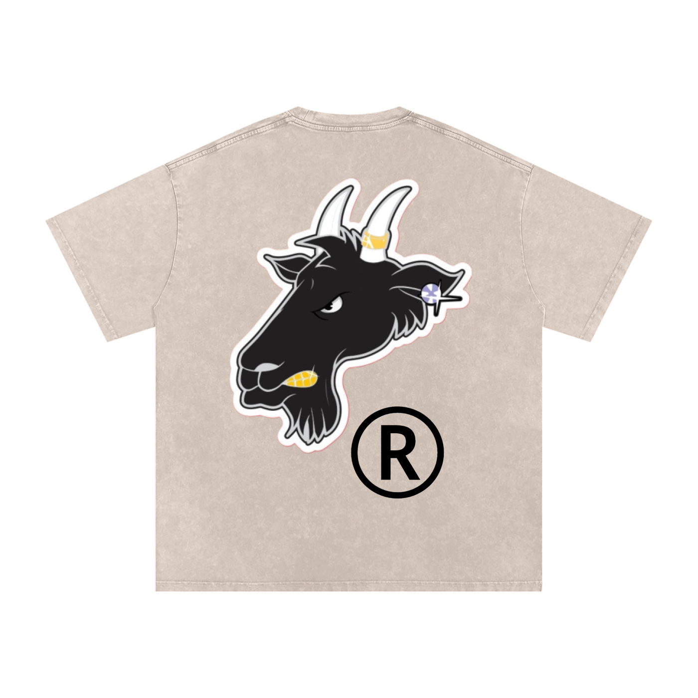 SML®️🐐Acid Wash Oversize T-Shirt - 250 GSM