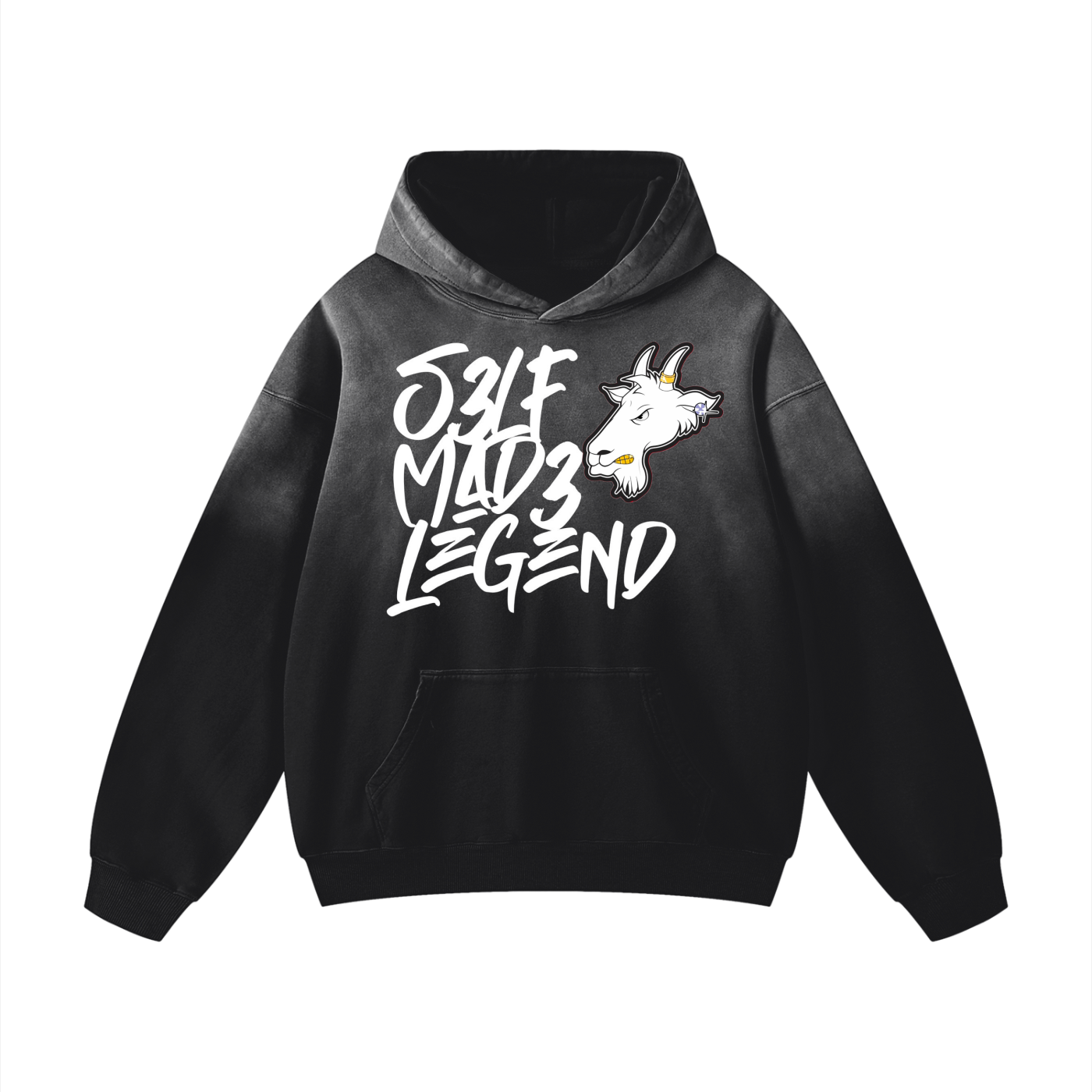 SML-Heavyweight Sunfade Oversized Hoodie