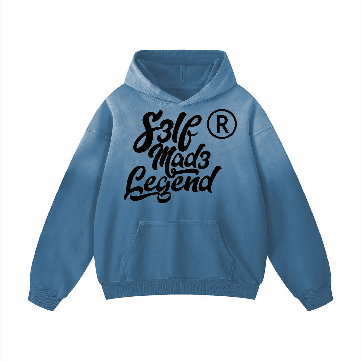 SML-Heavyweight Sunfade Oversized Hoodie