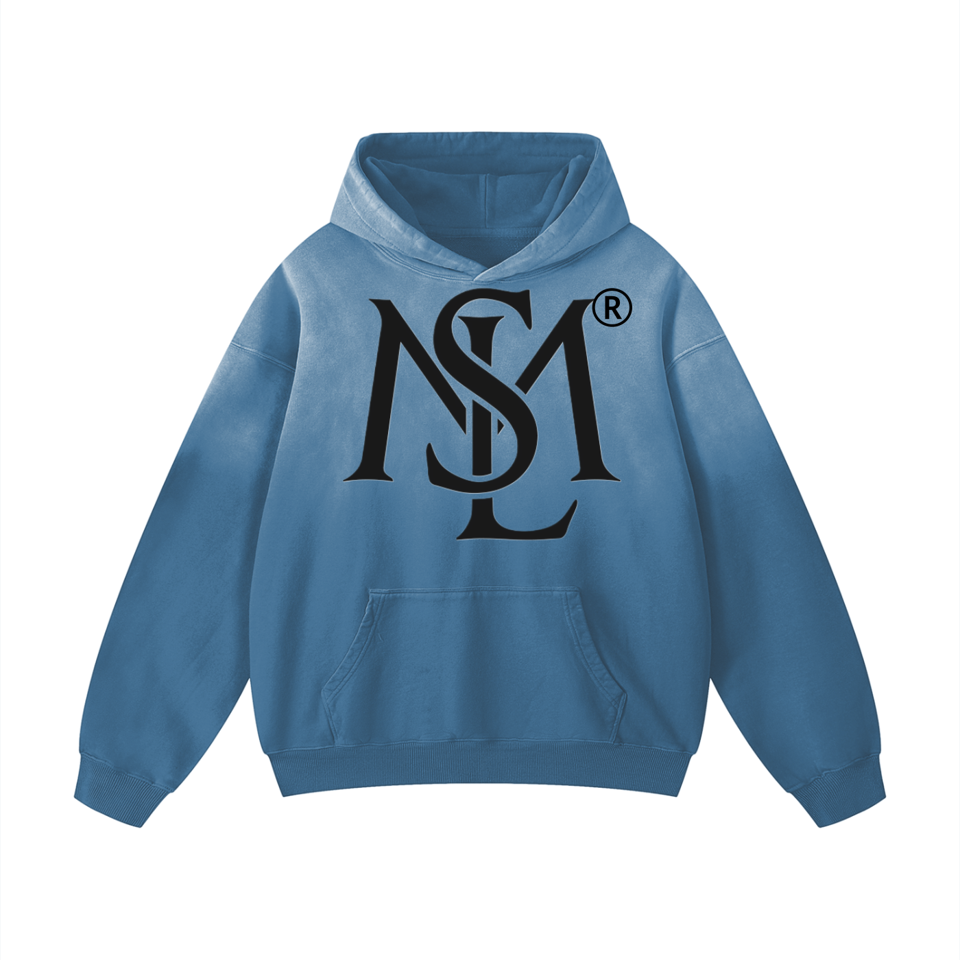 SML-Heavyweight Sunfade Oversized Hoodie