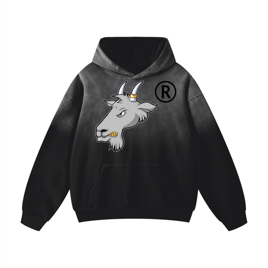 SML®️🐐Heavyweight Sunfade Oversized Hoodie